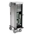 ARMADIO PORTATEGLIE CALDO - MOD THERMOVEGA 1 L10 - RISCALDATO A SECCO - CAPACITA' VASSOI N. 10 GN 1/1 - POTENZA W 1700 - DIMENSIONI cm L 69,6 x P 54,5 x 157 h