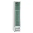 ARMADIO FRIGORIFERO IN LAMIERA VERNICIATA BIANCA - PER BIBITE - STATICO CON AGITATORE - Mod. ESP COOLER - CAPACITA' Lt 164 - N. 1 PORTA A VETRO - TEMPERATURA 0/+10°C - DIM. cm L 39 x P 47,5 x H 188 - NORMA CE