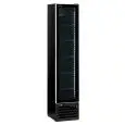 ARMADIO FRIGORIFERO IN LAMIERA VERNICIATA NERA - PER BIBITE - STATICO CON AGITATORE - Mod. ESP COOLER - CAPACITA' Lt 164 - N. 1 PORTA A VETRO - TEMPERATURA 0/+10°C - DIM. cm L 39 x P 47,5 x H 188 - NORMA CE