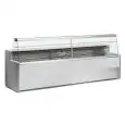 Banco alimentare refrigerato - Mod TIBET VD - Statico - Temperatura °C +4/+6 - Profondità piano espositivo: 52 cm