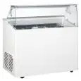 VETRINA GELATERIA - MOD. VETRINA TP 6 - CAPACITA' LT 246 - TEMPERATURA -15°/-20°C - Dim. cm. L 120 x P 67,3 x h 117,5 - Norma CE