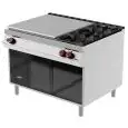 Cucina a gas tuttapiastra + 2 fuochi Desco TPG93M0 linea BOHEME