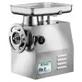 TRITACARNE PROFESSIONALE 32 RSD (gruppo macinazione estraibile) - Gruppo macinazione inox - Con inversione di marcia - Potenza hp 2,2 - 1600W 230V Monofase 50hz - Produzione oraria Kg/h 300-500