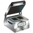 TERMOSIGILLATRICE PER VASCHETTE SOTTOVUOTO DA BANCO - Mod TS 400 - DIMENSIONE MAX CONTENITORE mm 265 x 320