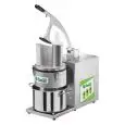 TAGLIAVERDURA - Mod. TV4000 TRF - Struttura in acciaio inox Aisi 304 - N. 5 dischi inclusi - Alimentazione trifase 230-400V/3/50Hz - Potenza W 370 - Dimensioni cm L 28 x P 63 x 55h