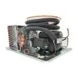 Unità condensatrice con compressore Cubigel BT, con gas R452A, completo di filtro, linea aspirazione e capillare