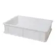 MEZZO CONTENITORE PASTA E PIZZA IN POLIPROPILENE - DIMENSIONI ESTERNE cm. L 30 x P 40 x 10 h
