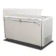 CONSERVATORE PER GELATO MANTECATO A POZZETTO - MOD. VIA VENETO 10C - CAPACITA' LT. 440 - TEMPERATURA -5°/-20°C - Dim. Cm. L 156,8 x P 69 x h 98,4 - COPERTURA TRASPARENTE INCLUSA - Norma CE