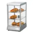 VETRINA ESPOSITIVA NEUTRA - MOD. VISTA/TOWER - RIPIANO ESPOSITIVO DA cm L 28 X P 38 - DIM. Cm L 30 X P 45 X h 70,5 - NORMA CE
