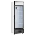 Espositore vetrina refrigerata verticale per bibite con capacità Lt 338 e temperatura da +2 a +12 °C  Allforfood VRN 338