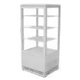 ESPOSITORE REFRIGERATO - Mod. VRN 78 BIANCA - N. 3 ripiani regolabili - Temperatura 0/+12 °C - Capacità Lt. 78 - Refrigerazione ventilata - Potenza W 180 - Alimentazione monofase - Dimensioni cm L 42,5 x P 38 x 96 h - Norma CE