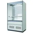 Espositore murale per carne con gancera - Mod VS - Temperatura 0°/+2°C - Ventilato