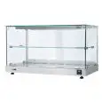 TERMOVETRINA DA BANCO - MOD. TBVP - VETRI DIRITTI - STRUTTURA IN ACCIAIO INOX - TEMPERATURA °C +30 /+ 90  - CONTROLLO TERMOSTATICO - MONOFASE 240V - NORMA CE