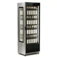 ESPOSITORE REFRIGERATO PER VINO - Mod. WINE CLASS - Capacità Lt. 376 - Temperatura +5/+15 °C - Potenza W 245 - Alimentazione monofase - Dimensioni cm L 61 x P 60,5x 184,3 h - Norma CE