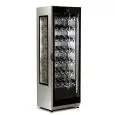 VETRINA ESPOSIZIONE VINI - MOD. WINE CLASS S - STRUTTURA IN INOX - CAPACITA' LT. 376 - TEMPERATURA +5°/+15°C - Dim. cm. L 61 x P 60,5 x h 184,3 - Norma CE