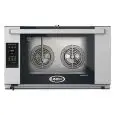 Forno elettrico a convezione con umidificatore per panetteria e pasticceria 4 teglie Unox Rossella TOUCH 2