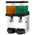 DISTRIBUTORE DI BEVANDE FREDDE CAB - MOD LILLY 2 - N 2 BEVANDE - CAPACITA' LT 12 + 12 - DIMENSIONI cm L 40 x P 40 x 65 h - NORMA CE