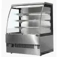 ESPOSITORE MURALE REFRIGERATO - MOD. EVO SELF - IDEALE PER CARNI, SALUMI E LATTICINI PRE CONFEZIONATI - VENTILATO - TEMPERATURA MINIMA DI ESERCIZIO °C +3/+5 - SELF SERVICE - NON CANALIZZABILE - NORMA CE