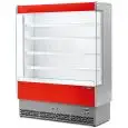 ESPOSITORE MURALE REFRIGERATO - MOD. VULCANO 60 VERNICIATO - PER CARNE - VENTILATO - TEMPERATURA MINIMA DI ESERCIZIO °C +0 /+2 - SELF SERVICE - NON CANALIZZABILE - NORMA CE