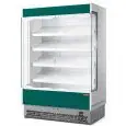 ESPOSITORE MURALE REFRIGERATO CON PORTE A BATTENTE - MOD. VULCANO VB 80 VERNICIATO - ADATTO PER FRUTTA E VERDURA - A BASSO CONSUMO ENERGETICO - VENTILATO - TEMPERATURA MINIMA DI ESERCIZIO °C +6/+8 - SELF SERVICE - NON CANALIZZABILE - NORMA CE
