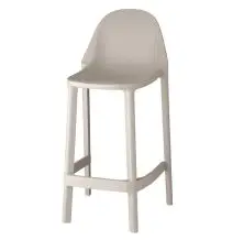 SGABELLO PIU' - MOD. 2337 - SEDUTA E SCHIENALE IN TECNOPOLIMERO - PER USO INTERNO ED ESTERNO - IMPILABILE FINO A SEI PEZZI - ALTEZZA SEDUTA cm 75 - DIM. cm L 48 x P 47 x H 105 - NORMA CE