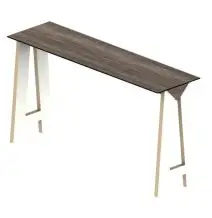 TAVOLO LINK BAR SHARING - MOD. LINK - STRUTTURA IN MULTISTRATO DI PIOPPO - DIMENSIONI Cm P 60 x H 115,1